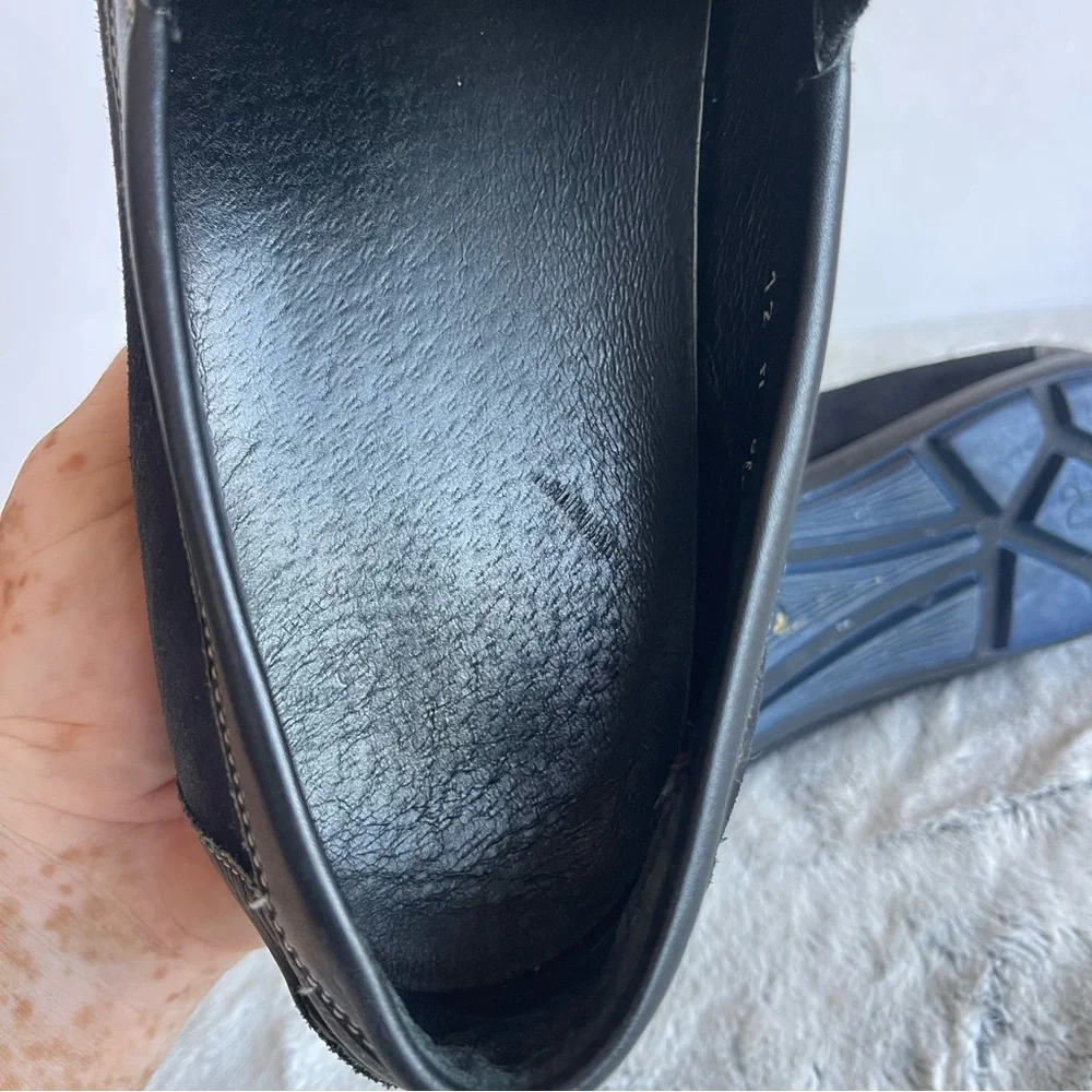 Donald Pliner. Black loafers Men Size 12 - Picture 14 of 15